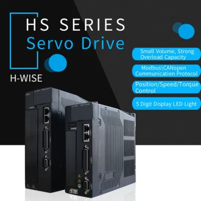 강력한 토크 모터를 갖춘 새로운 HS601 시리즈 AC 서보 드라이버 시스템 옵션 확장 카드 기능 200W 220V ~ 22kw 380V